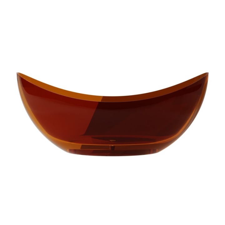 Wanna wolnostojąca 180x80 cm z syfonem chrom BESCO AXYA earth rust WAA-180-ERC