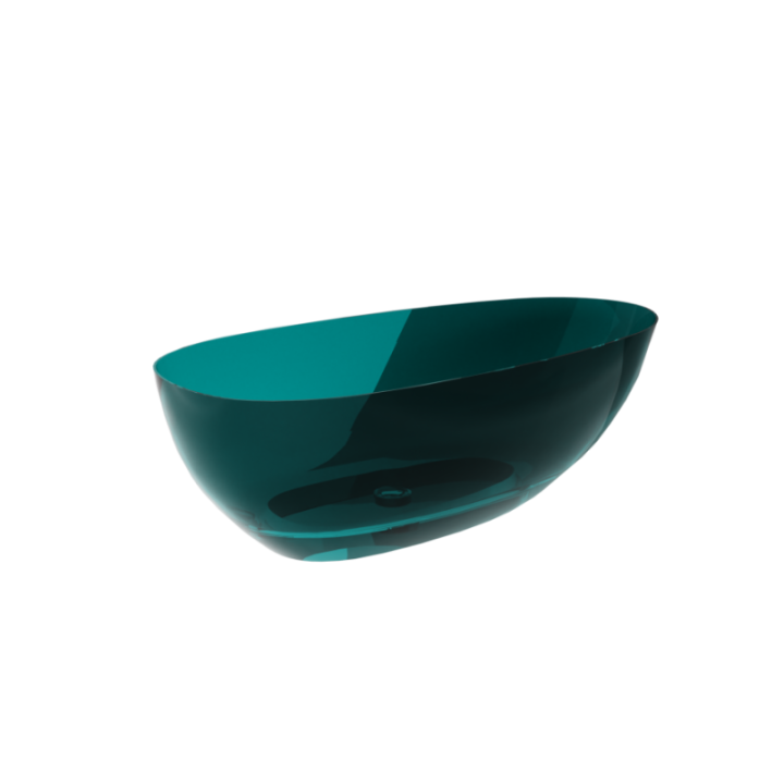 Wanna wolnostojąca 160x75 cm maskownica biała BESCO XARA ocean breeze WAX-160-OBW
