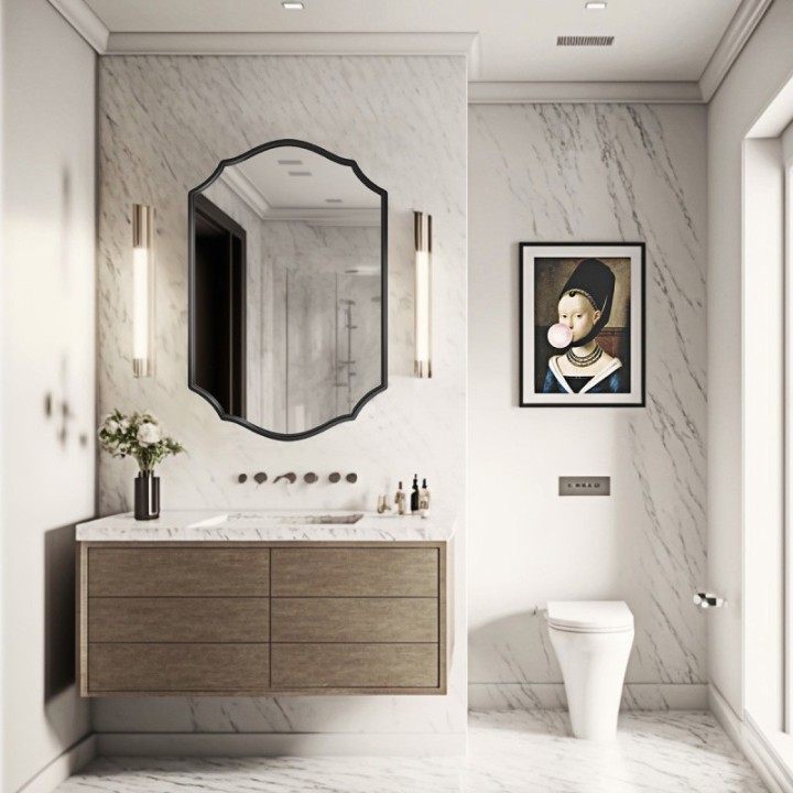 Lustro 70x100 cm GIERADESIGN GRAND AMIS czarne GRA/A/B/C