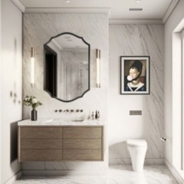 Lustro 60x90 cm GIERADESIGN GRAND AMIS czarne GRA/A/B/B
