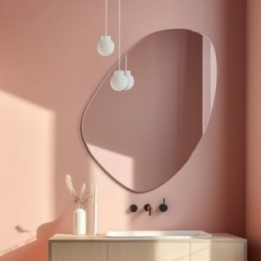 Lustro o nieregularnym kształcie 83x100 cm GIERADESIGN EGGI EGI/D