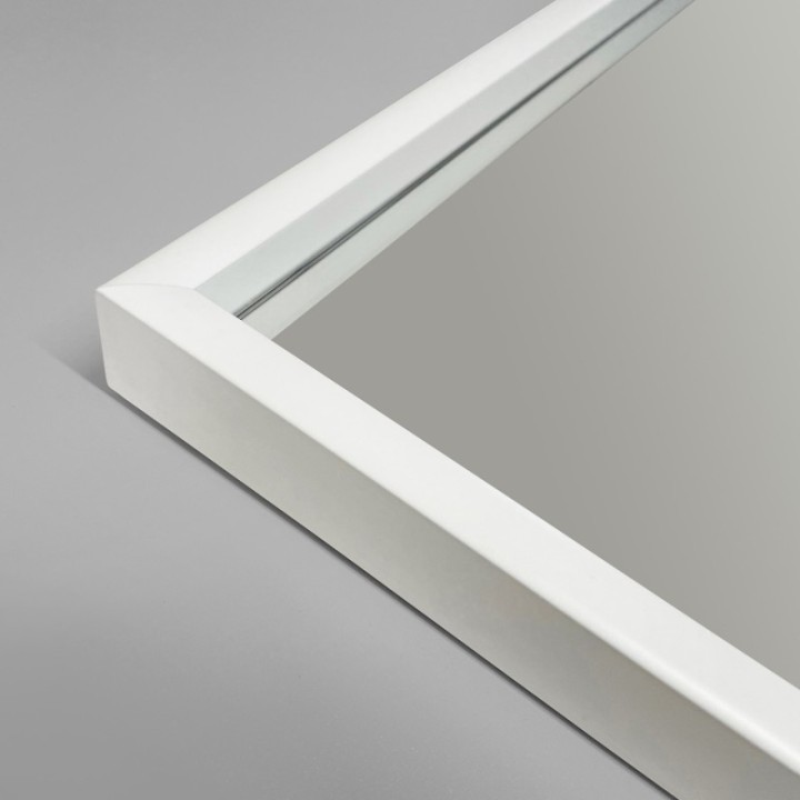 Lustro 60x200 cm GIERADESIGN VERTE białe VER/W/60x200