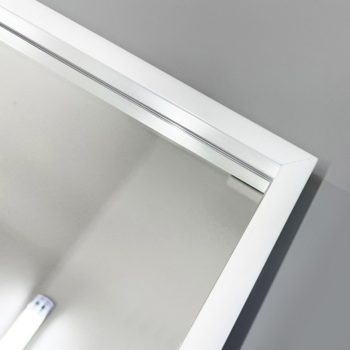 Lustro 60x180 cm GIERADESIGN VERTE białe VER/W/60x180