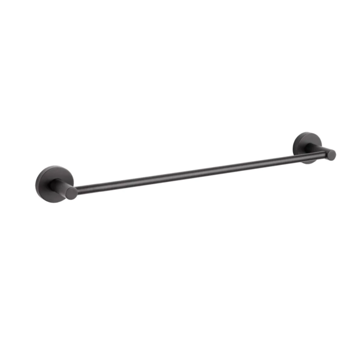 Reling na ręcznik Stella 45 50.5×6.5×5.5cm czarny mat 07.11545-B