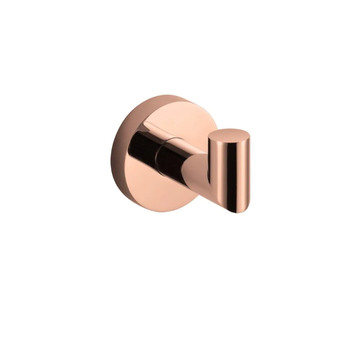 Haczyk pojedynczy STELLA CLASSIC 5,5x7x5,5cm różowy złoty połysk 07.310-RG