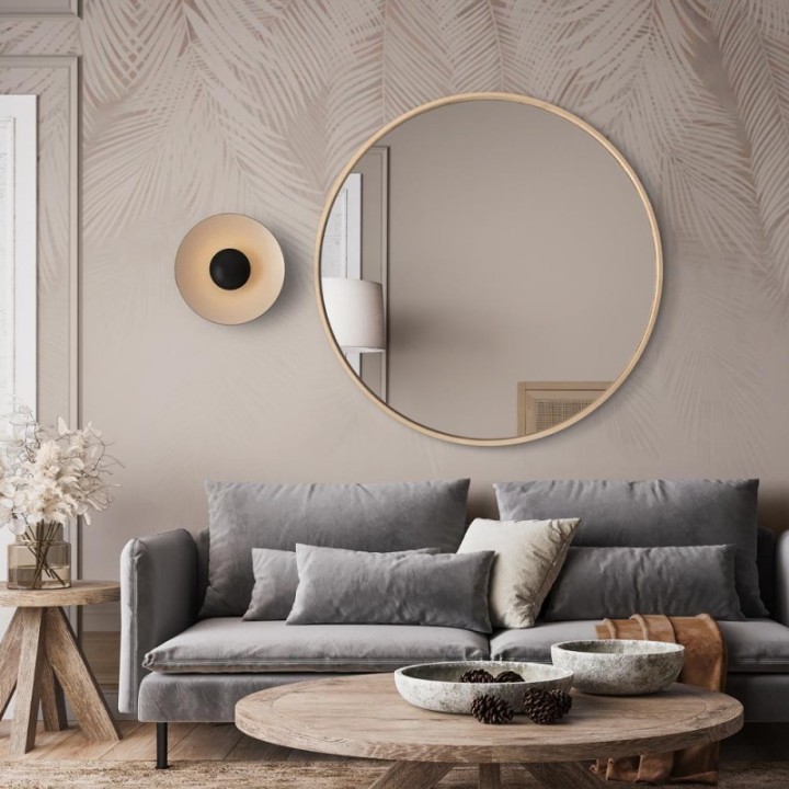 Lustro 100 cm GIERADESIGN SCANDI wood SCD/SK/100
