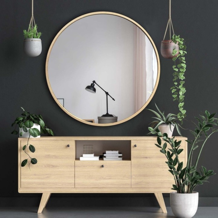 Lustro 110 cm GIERADESIGN SCANDI wood SCD/SK/110