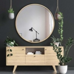 Lustro 120 cm GIERADESIGN SCANDI wood SCD/SK/120