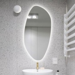 Lustro podświetlane 70x140 cm GIERADESIGN ROCO ELONG 4000 K z włącznikiem ROC/EL/L/C/4000k