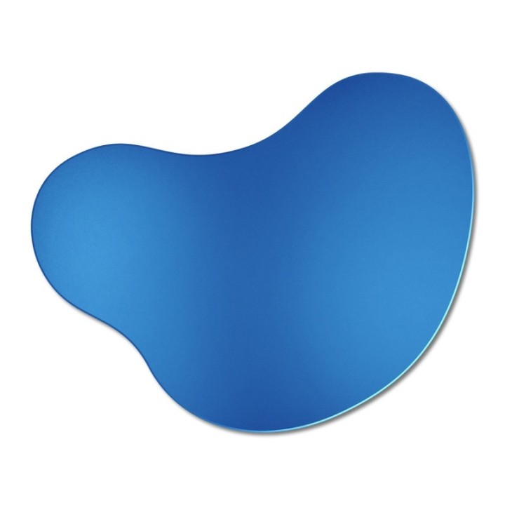 Lustro 80x65 cm GIERADESIGN PLAMA NO.5 niebieskie PLA/5/BL/A