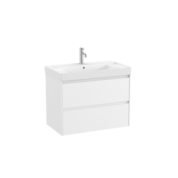 Zestaw łazienkowy UNIK z 2 szufladami 80x46x64,5 cm ROCA ONA biały mat A851691509