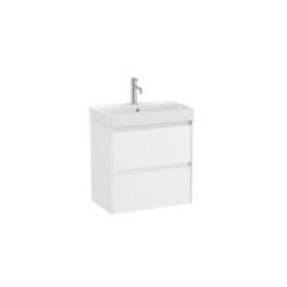 Zestaw łazienkowy UNIK Compacto z 2 szufladami 60x36x64,5 cm ROCA ONA biały mat A851684509
