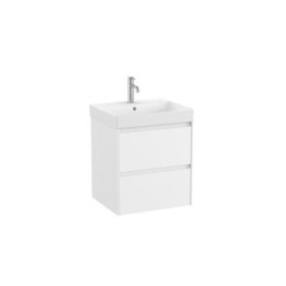 Zestaw łazienkowy UNIK z 2 szufladami 55x46x64,5 cm ROCA ONA biały mat A851687509