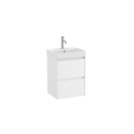 Zestaw łazienkowy UNIK Compacto z 2 szufladami 45x36x64,5 cm ROCA ONA biały mat A851681509