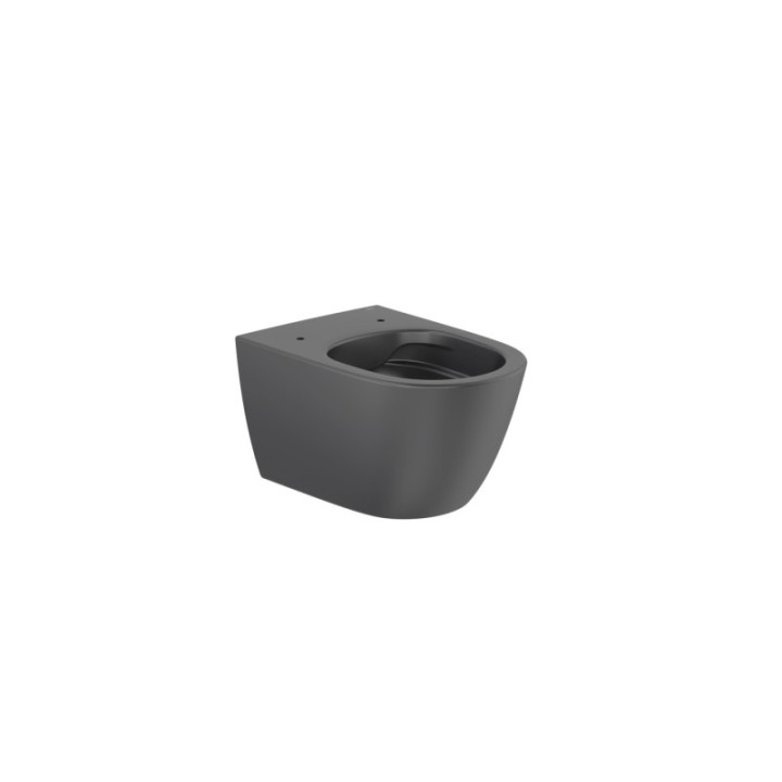 Miska WC podwieszana Rimless ROCA ONA czarny mat A346687080