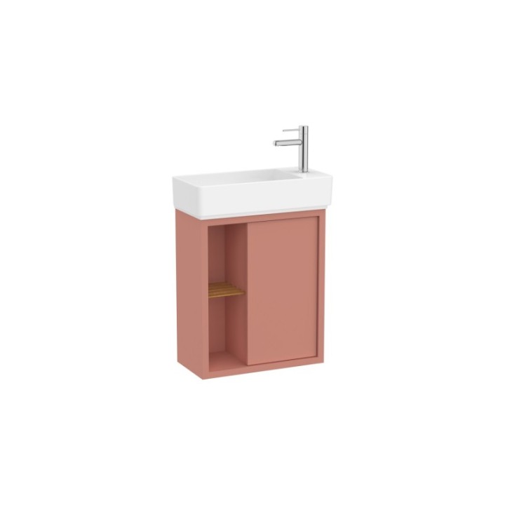 Zestaw szafka z umywalką UNIK Compacto 55x27,5x60 cm ROCA TURA terakota A852022560