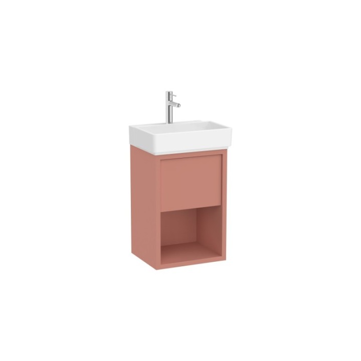 Zestaw szafka z umywalką UNIK Compacto 45x36x60 cm ROCA TURA terakota A852023560