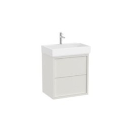 Zestaw szafka z umywalką UNIK z 2 szufladami 60x43x60 cm ROCA TURA biały mat A852026558