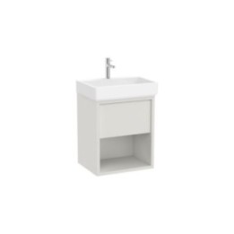 Zestaw szafka z umywalką UNIK z 1 szufladą 55x43x60 cm ROCA TURA biały mat A852024558