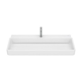 Umywalka ścienna 100x43x15,5 cm ROCA TURA z otw. biała A327698000