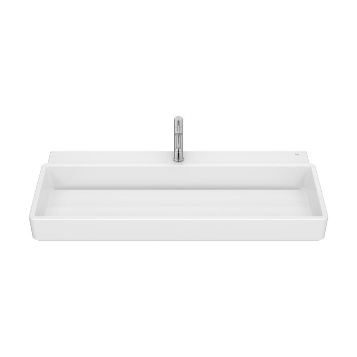 Umywalka ścienna 100x43x15,5 cm ROCA TURA z otw. biała A327698000