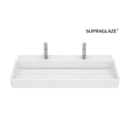 Umywalka ścienna 100x43x15,5 cm ROCA TURA z 2 otw. supraglaze A327699S00