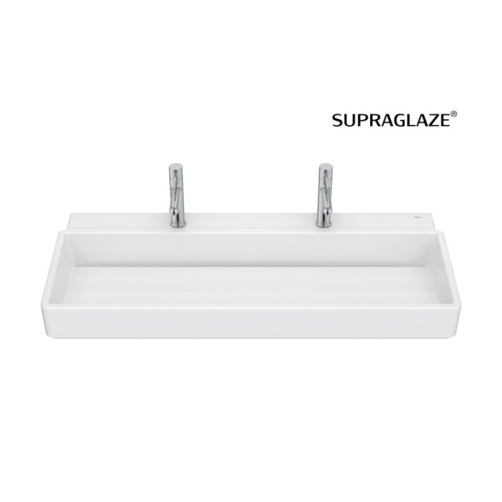 Umywalka ścienna 100x43x15,5 cm ROCA TURA z 2 otw. supraglaze A327699S00