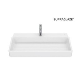 Umywalka ścienna 80x43x15,5 cm ROCA TURA z otw. supraglaze A327695S00