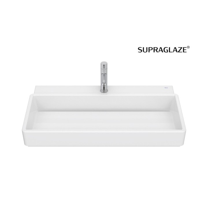 Umywalka ścienna 80x43x15,5 cm ROCA TURA z otw. supraglaze A327695S00