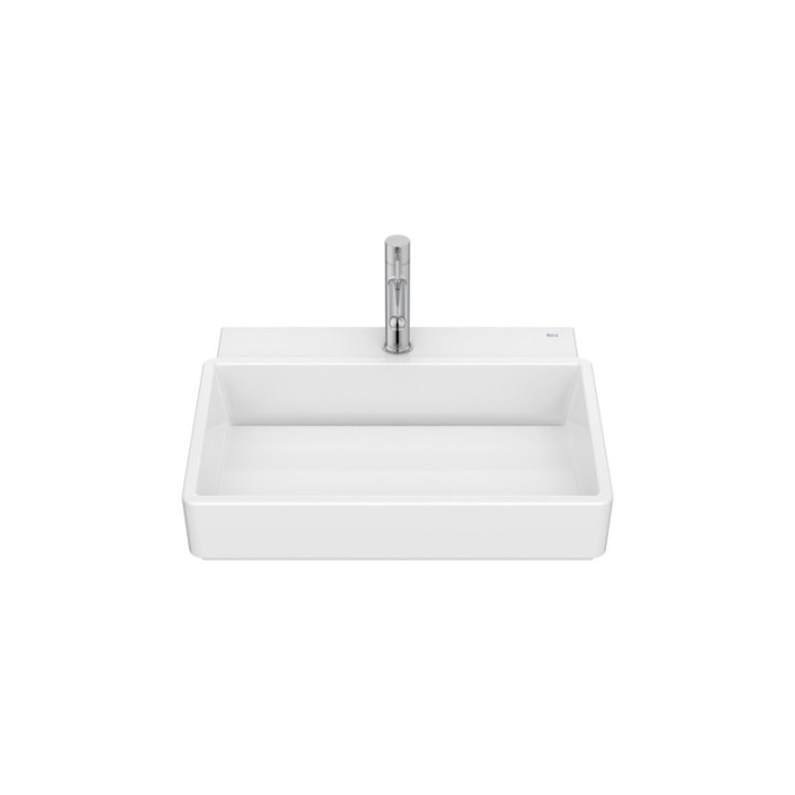 Umywalka ścienna 55x43x15,5 cm ROCA TURA z otw. biała A327693000