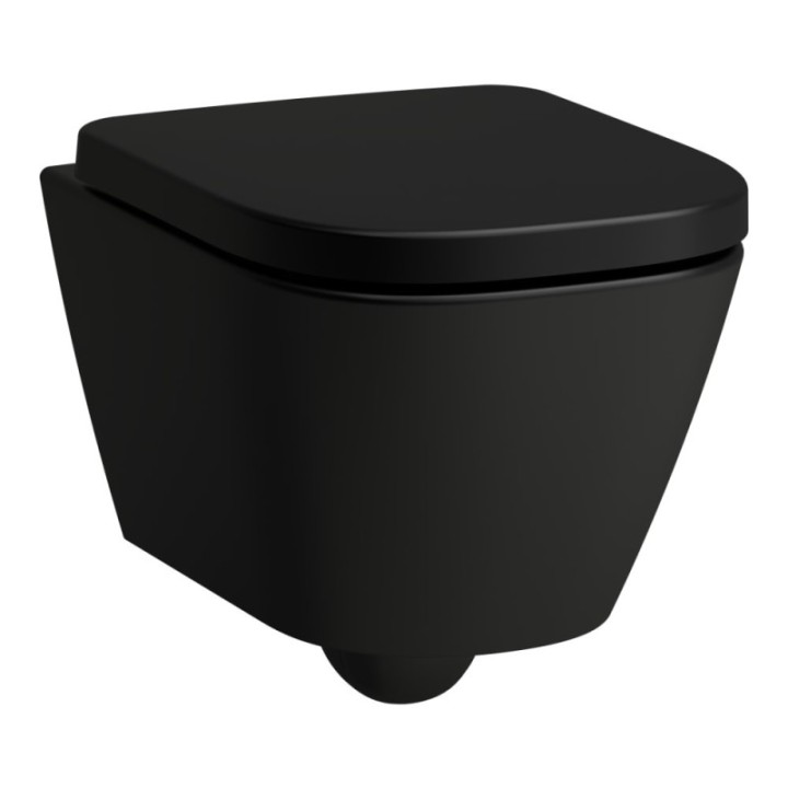 Miska WC silent flush 370x545 mm LAUFEN KARTELL rimless biała H8213310000001