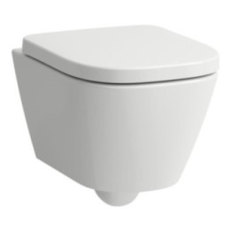 Miska WC silent flush 370x545 mm LAUFEN KARTELL rimless biała H8213310000001