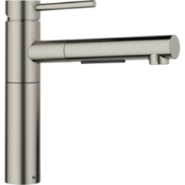 Bateria kuchenna wysokociśnieniowa BLANCO ALTA-S II satin platinum 527710