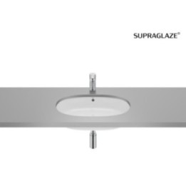 Umywalka podblatowa owalna 55x35 cm ROCA GAP bez otw. supraglaze A3270YCS00
