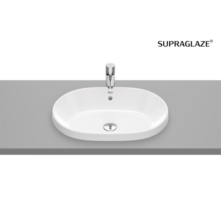 Umywalka blatowa 55x39 cm ROCA GAP bez otw. supraglaze A3270Y5S00