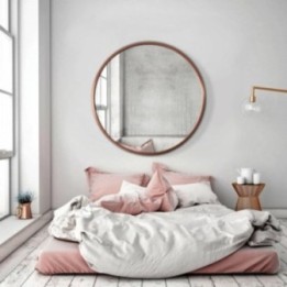 LUSTRO SCANDI – W MIEDZIANEJ RAMIE 80cm GieraDesign SCD/M/80