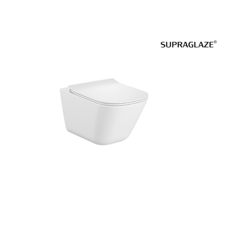 Miska WC podwieszana Rimless ROCA GAP SQUARE supraglaze A34647LS00