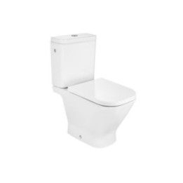 Miska WC do kompaktu Rimless 65 cm ROCA GAP SQUARE STANDARD biała A342479000