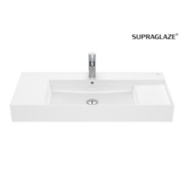 Umywalka ścienna 100x49 cm ROCA INSPIRA SQUARE z otw. supraglaze A32752AS00