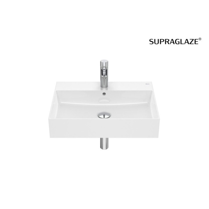 Umywalka ścienna 60x49 cm ROCA INSPIRA SQUARE z otw. supraglaze A32752CS00