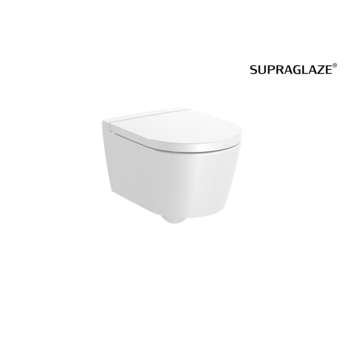 Miska WC podwieszana Rimless 48x37 cm ROCA INSPIRA ROUND supraglaze A346528S00