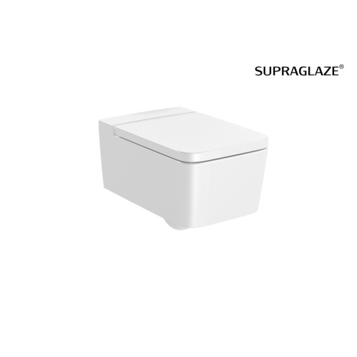 Miska WC podwieszana Rimless ROCA INSPIRA SQUARE supraglaze A346537S00