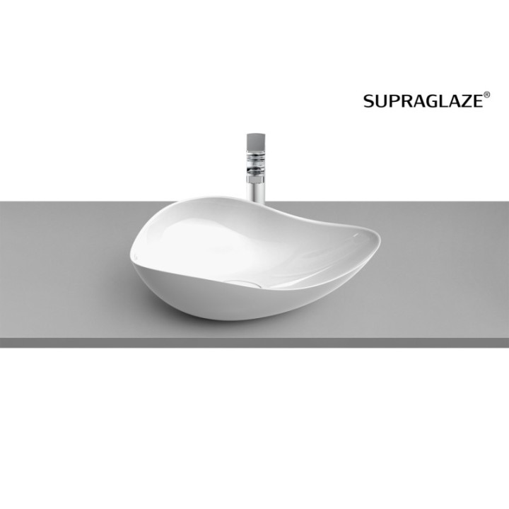 Umywalka nablatowa 54x37,5 cm ROCA OHTAKE bez otw. supraglaze A327A13S00