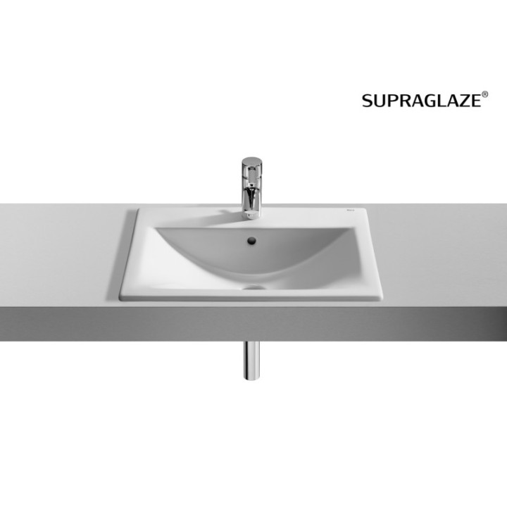 Umywalka blatowa 55x42,5 cm ROCA DIVERTA z otw. supraglaze A327116S00