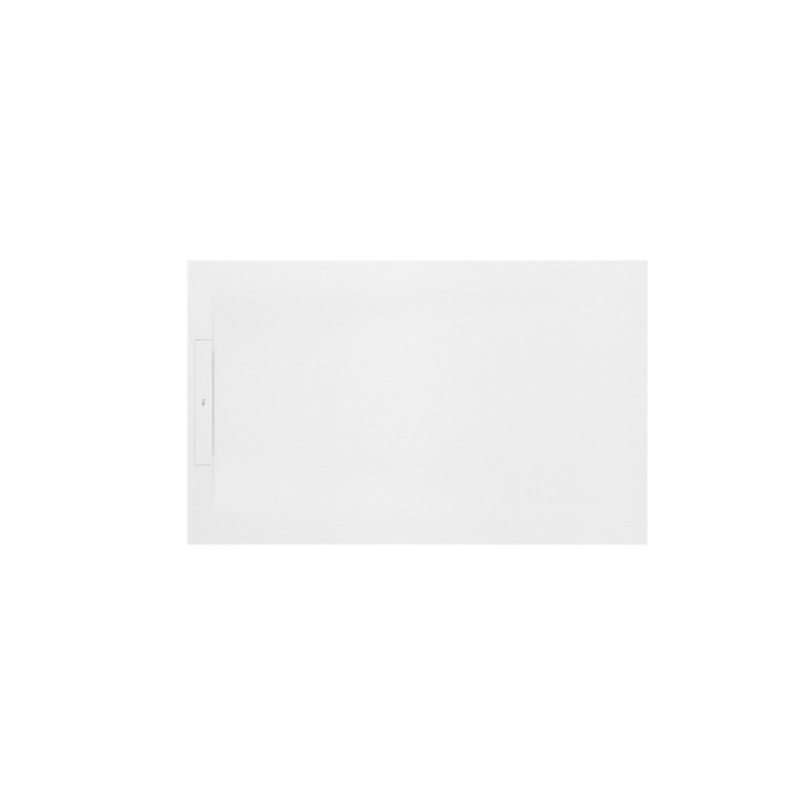 Brodzik prostokątny 100x90 cm ROCA PYROS STONEX® z ukrytym odpływem biały AP9013E838401100