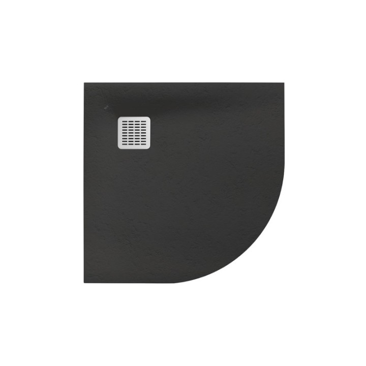 Brodzik półokrągły 90x90 cm ROCA TERRAN STONEX® onyks AP10538438401640