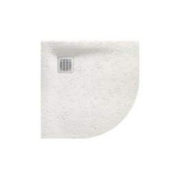 Brodzik półokrągły 90x90 cm ROCA TERRAN STONEX® beżowy AP10538438401650