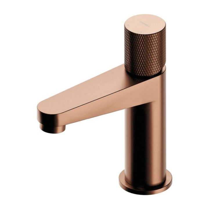 Bateria umywalkowa OMNIRES CONTOUR miedź szczotkowana CT8010CPB