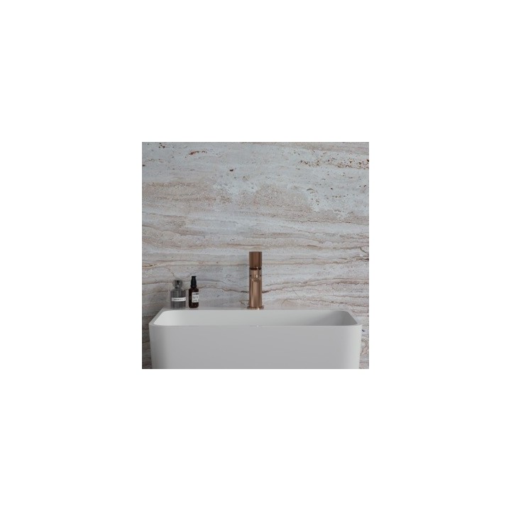 Bateria umywalkowa OMNIRES CONTOUR miedź szczotkowana CT8010CPB