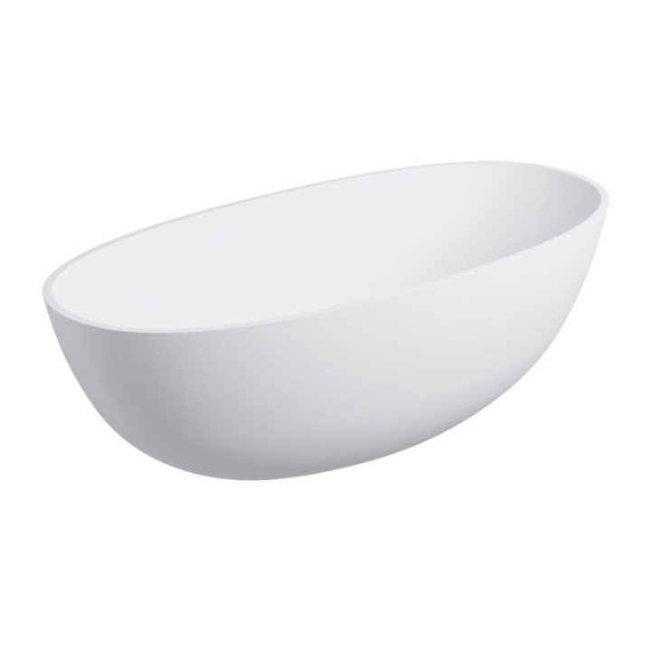 Wanna wolnostojąca 175x78 cm OMNIRES SHELL M+ biały mat SHELL175WWBM